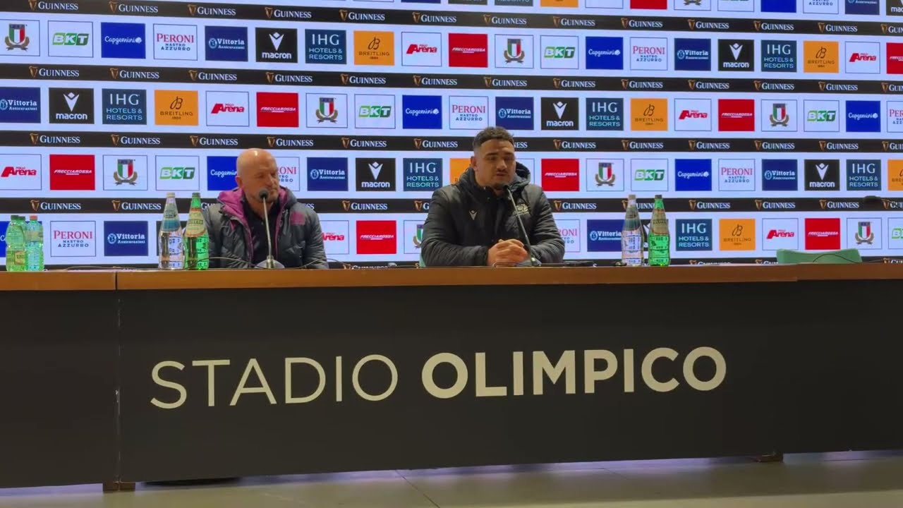 Conferenza stampa Scozzese @SixNationsRugby  @Federugby  