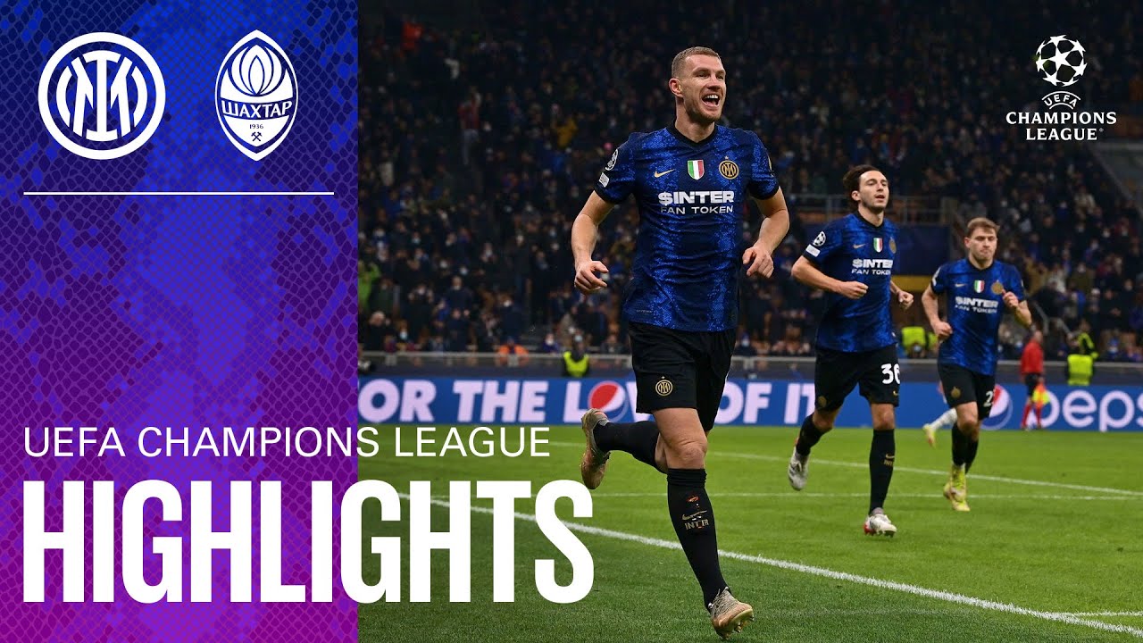 INTER 2-0 SHAKHTAR | HIGHLIGHTS | UEFA Champions League 2021/22 Matchday 05 ⚽⚫🔵