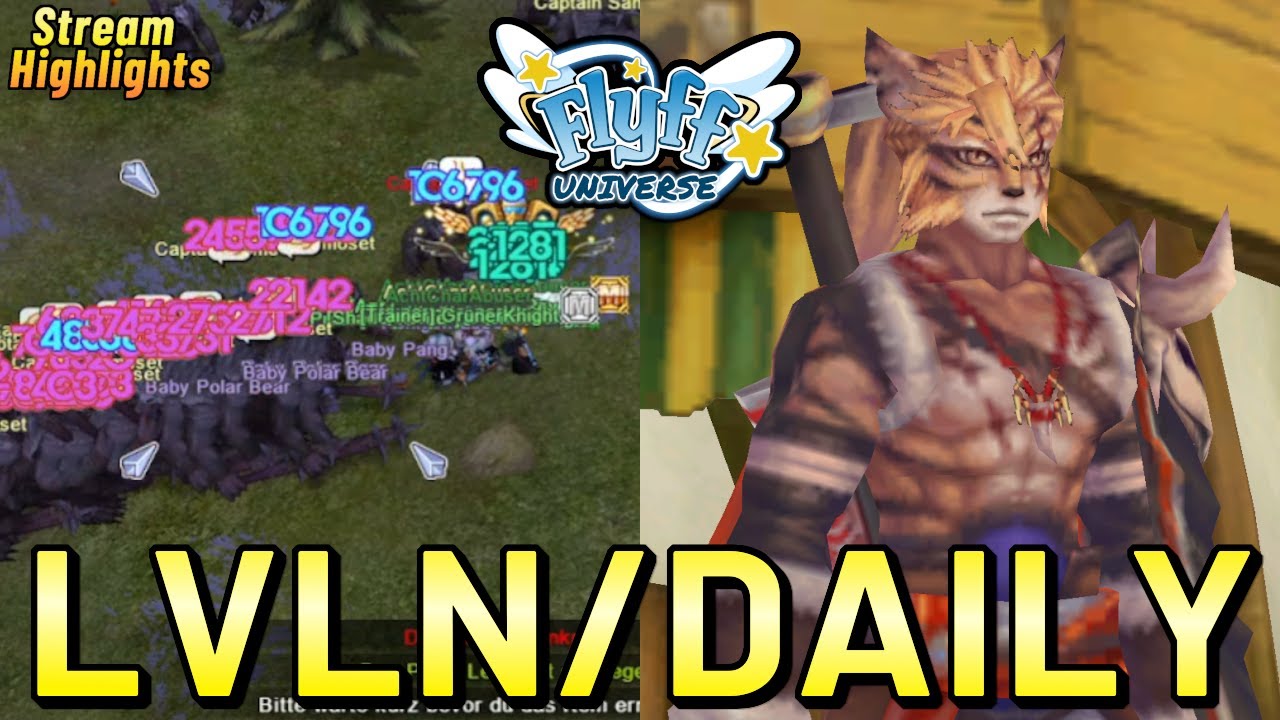 Leveln vs Daily Quests in Flyff Universe?
