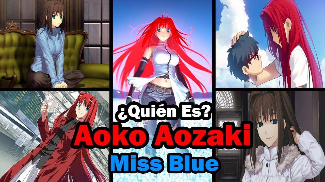 ¿Quién es?: Aoko Aozaki La Miss Blue