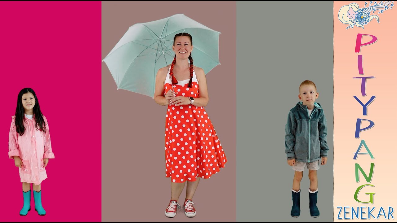 Pitypang gyerekzenekar - Eső mond&oacute;ka I Gyerekdal I Gyerekzene I Gyerekzenekar