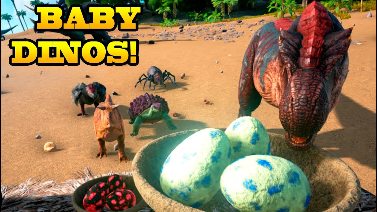 MINI DINOS | Baby Dinos Mod | ARK: Survival Evolved