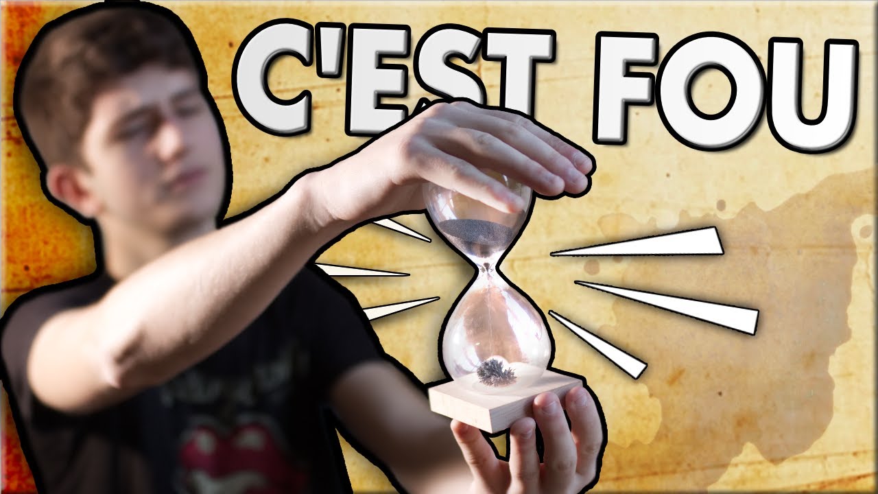 CE SABLIER MAGNÉTIQUE EST MAGIQUE ⏳