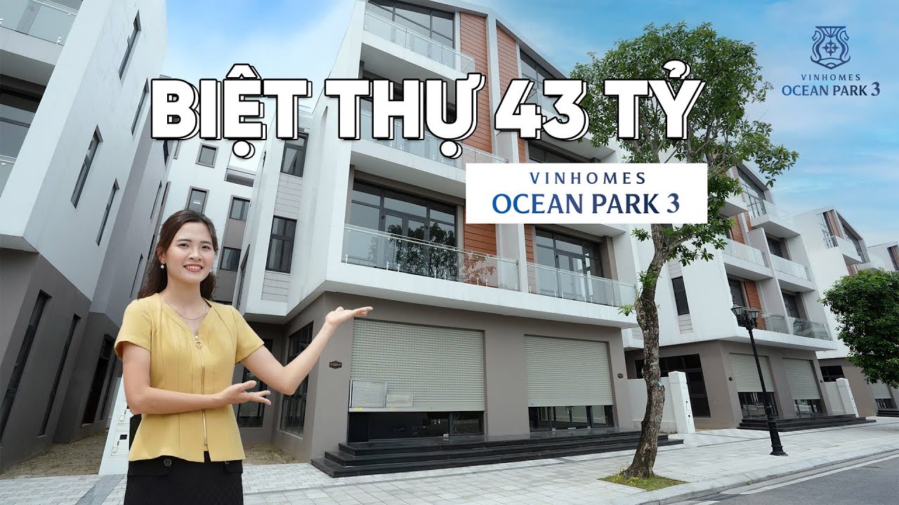 Giá Bán Biệt Thự Song Lập ''  Mặt Hồ '' Vinhomes Ocean Park 3