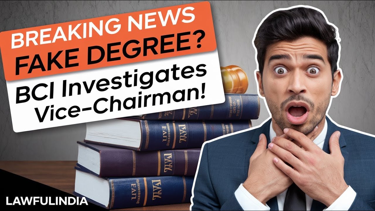 Law and Order: The BCI's Probe into a Vice-Chairman's LLB Degree