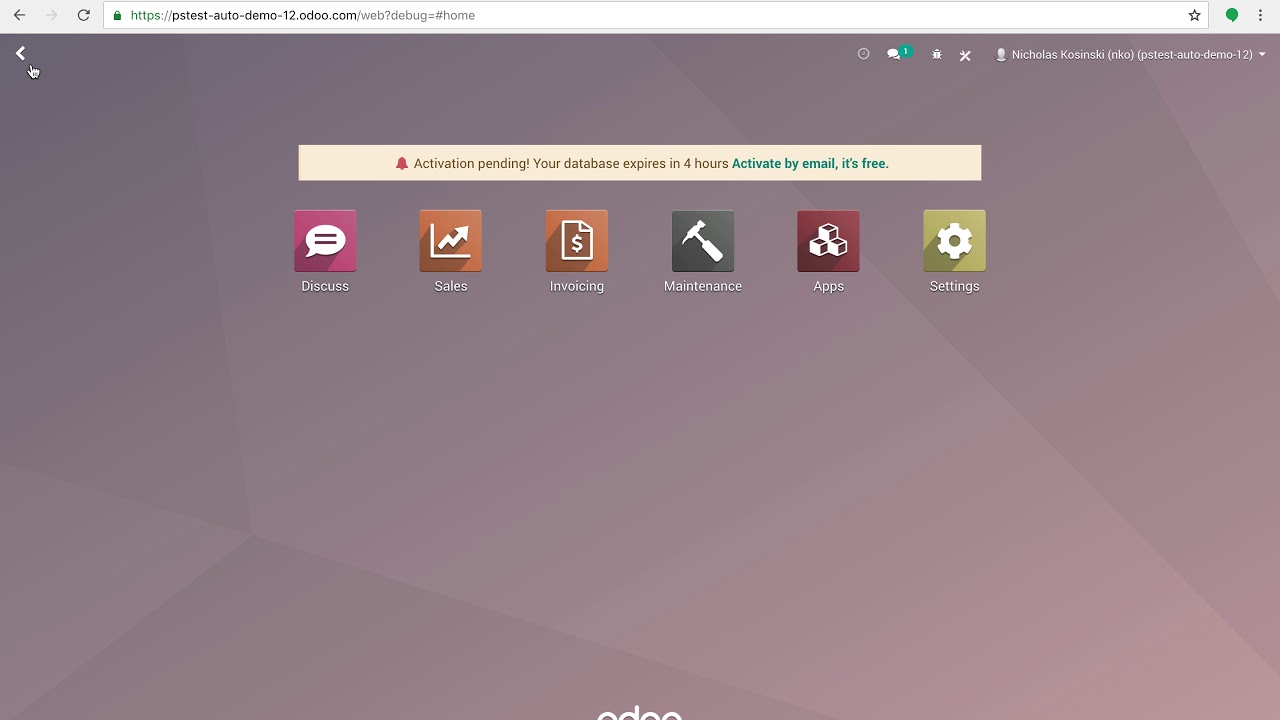Odoo V12 - Automated Actions (how to create a new record based on certain conditions being met)