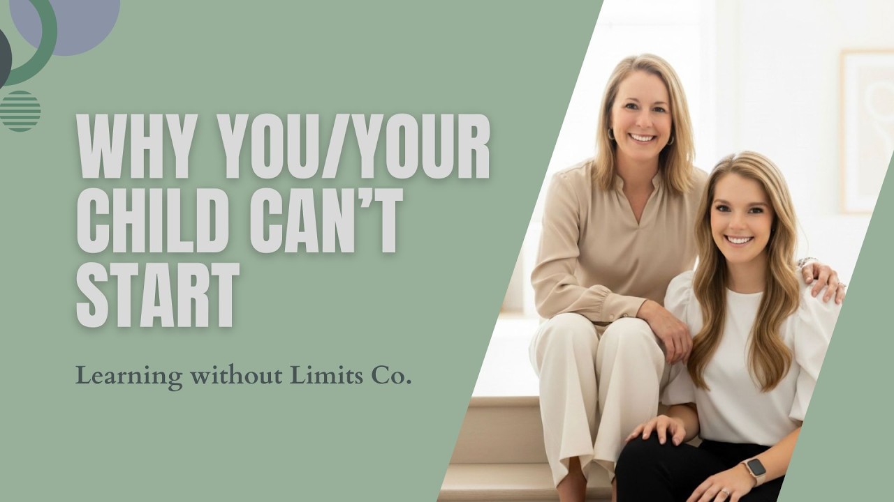 Why You (or Your Child) Can&rsquo;t Start Tasks&mdash;and What Actually Helps (ADHD & Executive Functioning)