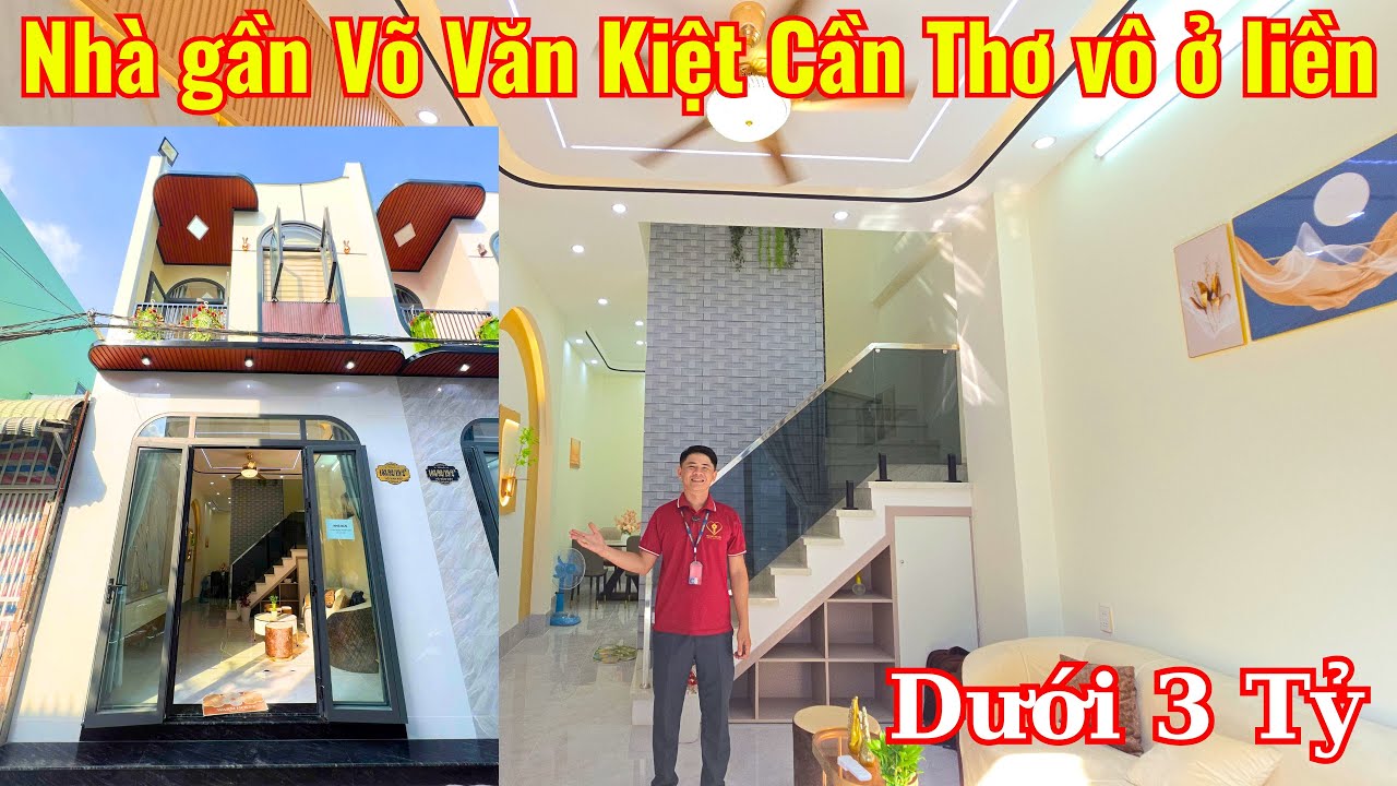 Nhà gần đường Võ Văn Kiệt Cần Thơ - Dọn vào ở ngay | Nhà Đất Đại Điền