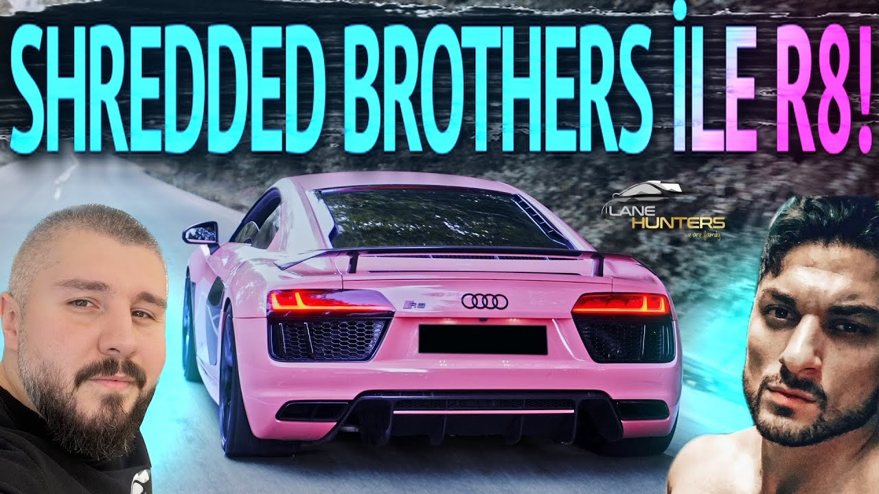 SHREDDED BROTHERS ile AUDI R8 İncelemesi❗️​⁠@ShreddedBrothers (0-100 KM/H 3.8 Saniye)