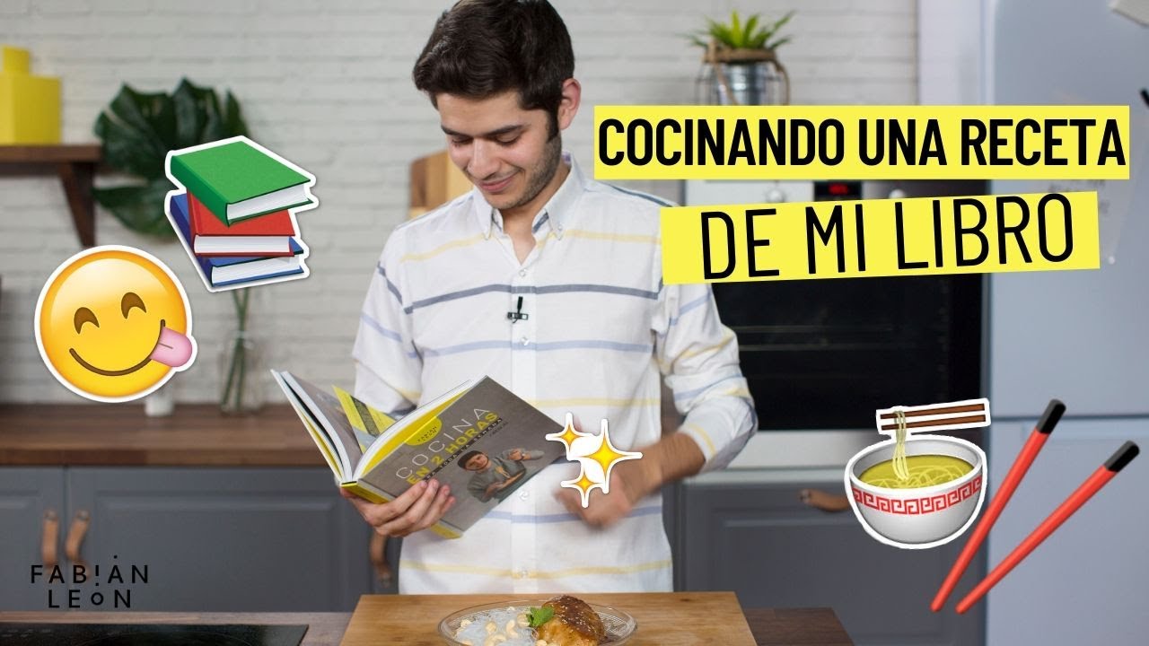 Fideos de arroz CON POLLO / Receta ASI&Aacute;TICA expr&eacute;s de mi libro