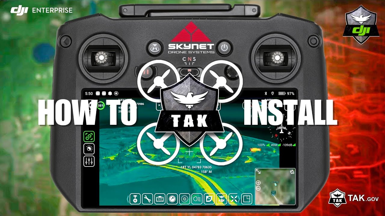 How to INSTALL ATAK and the UAS PLUGIN in the DJI Mavic 3T