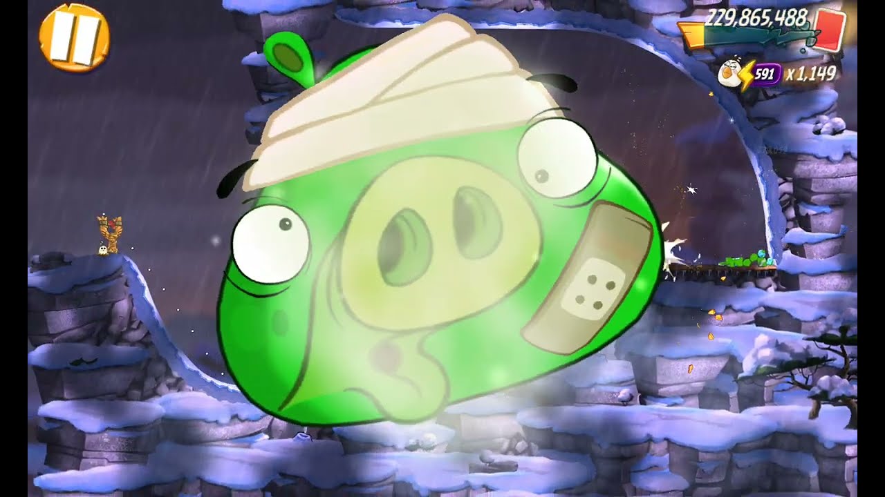Unlock Level 597-600 Boss King Pig Angry Birds 2 Cobalt Plateaus The Hamalayas Part 30