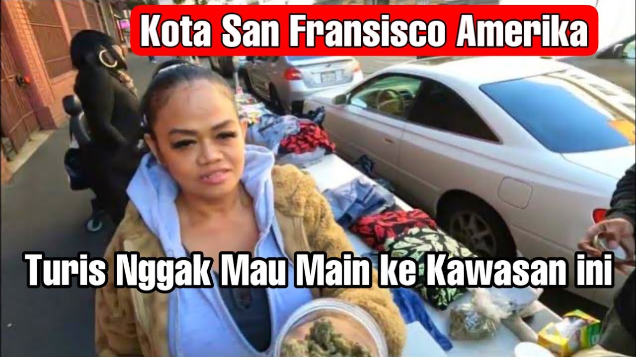 kehidupan orang Local San fransisco Amerika | Jalanan Kelas Menengah