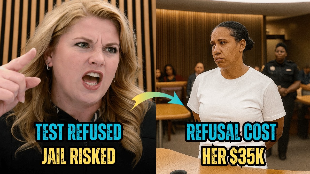 She Refused the Drug Test in Court — Then Judge West Raised Her Bond to $35,000