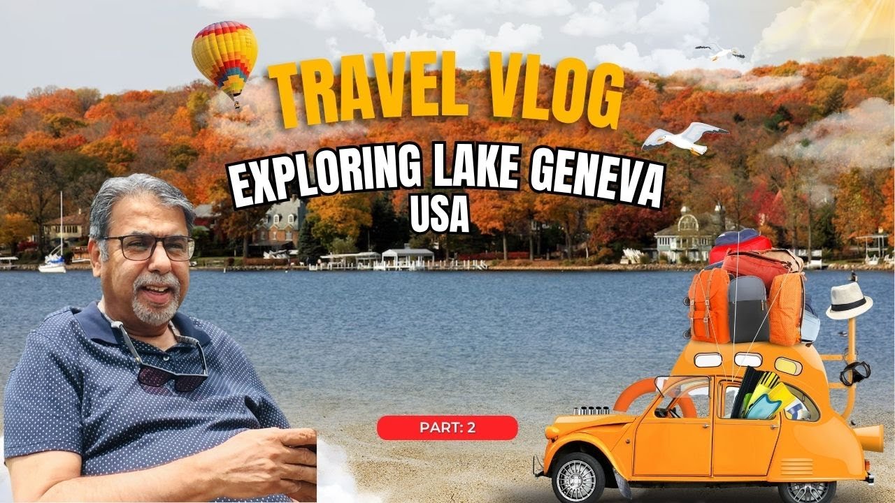 A Perfect Day in Lake Geneva, Wisconsin 🇺🇸 | Scenic Views & Relaxing Vibes
