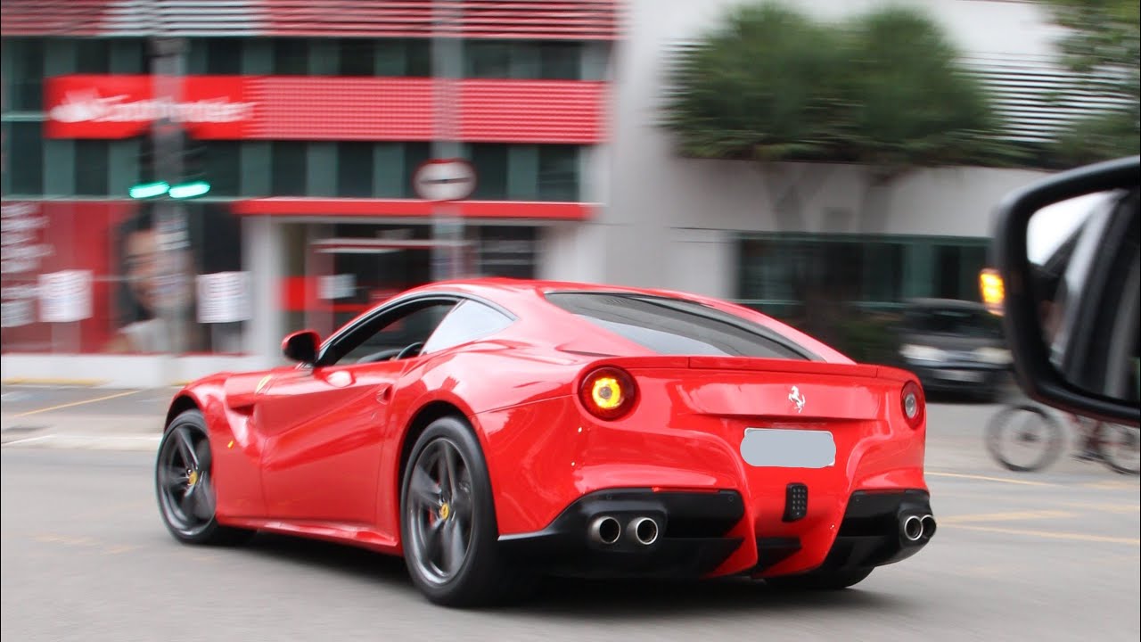 Ferrari F12 hard acceleration in Brazil!!! *João Vilkas*