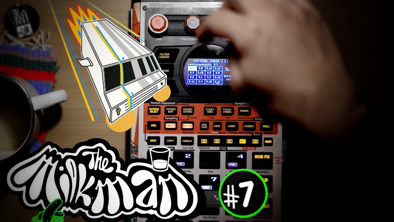 The Milkman - Milk & Pickles #7 - Space Van  🚀 ( Boom Bap beat on SP404 MK2)