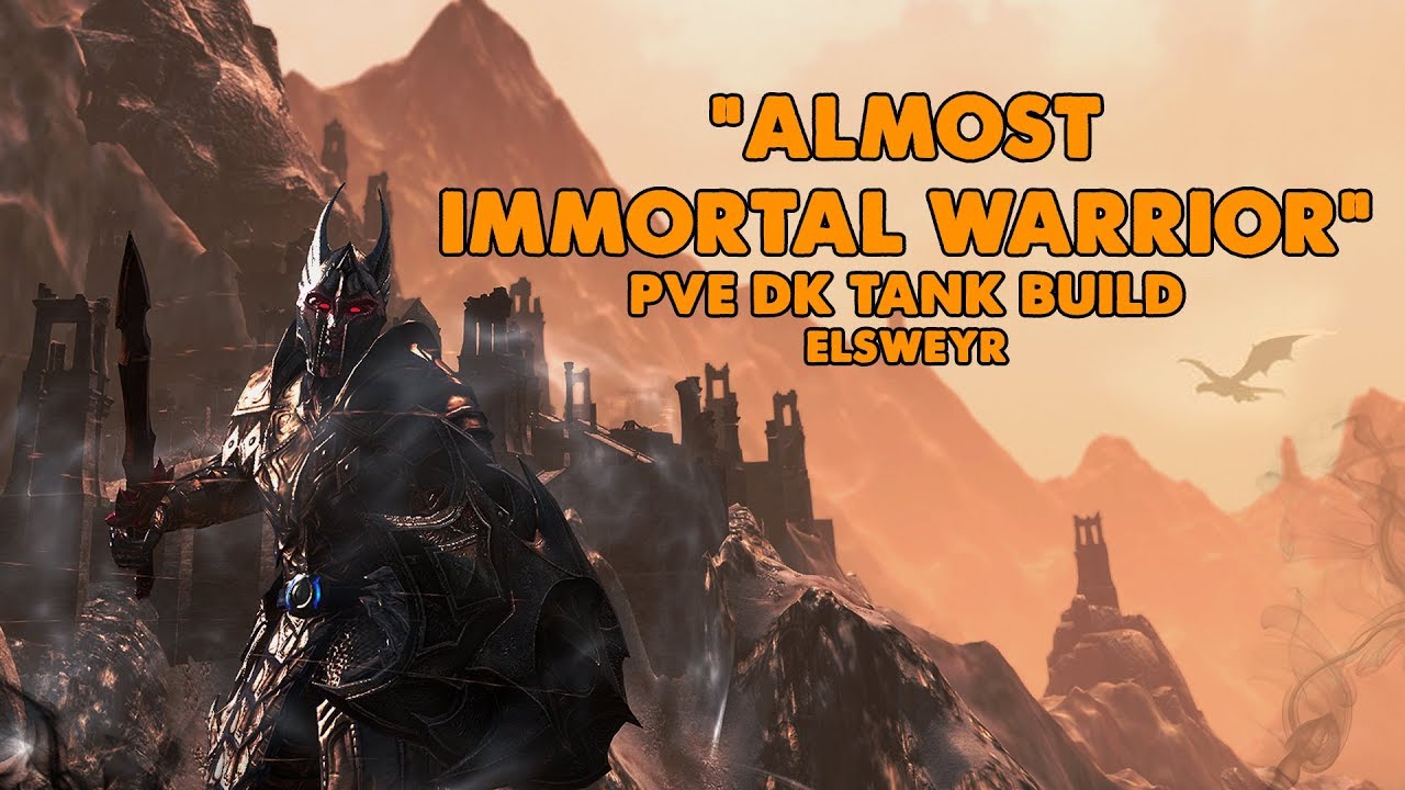 ESO - Almost Immortal Warrior - PVE Dragonknight Tank Build - (Elsweyr)