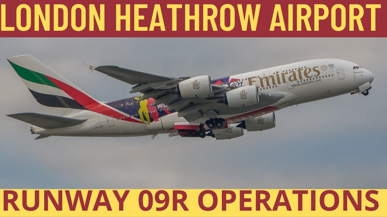 London Heathrow Airport Plane Spotting 2021 | Runway 09R Departures