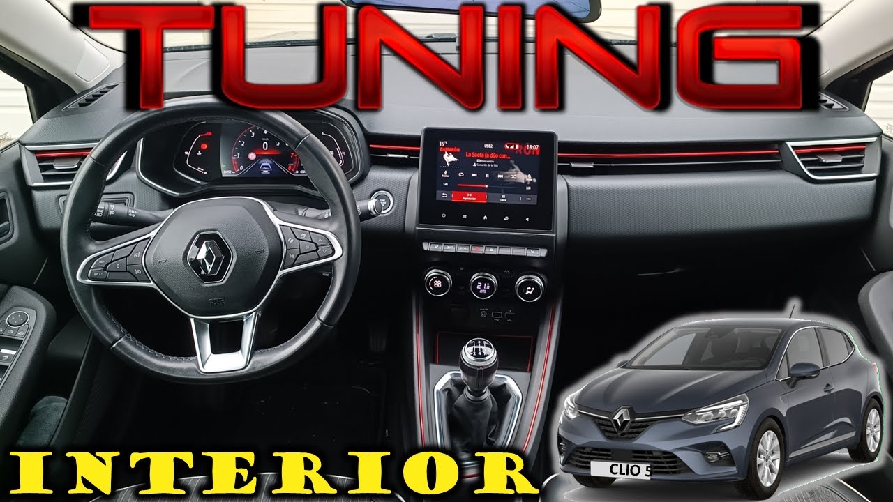 Renault Clio 5 - TUNING del interior - Barato!