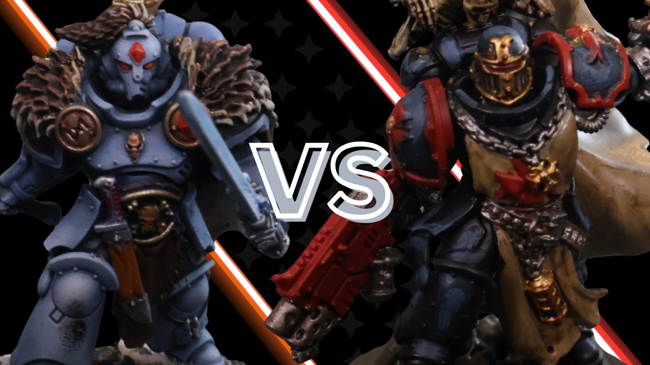 Space Wolves VS Black Templars Warhammer 40K Competitive Battle Report