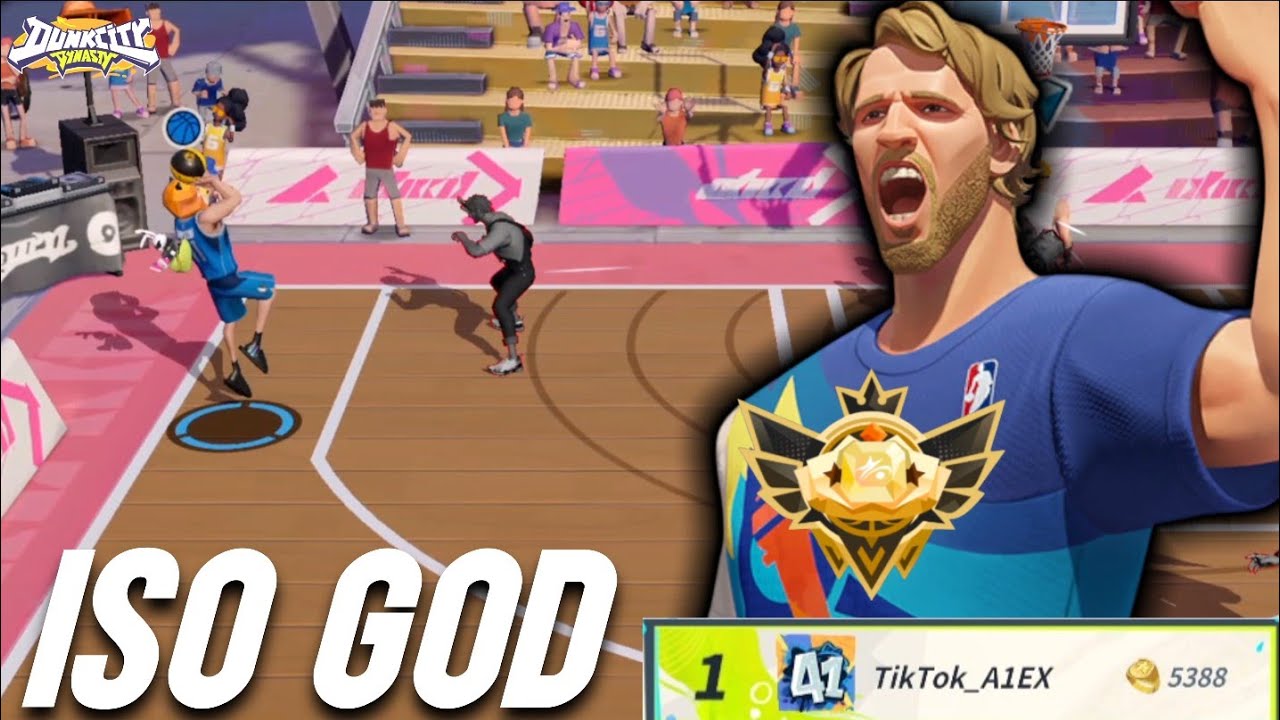 #1 В РЕЙТИНГЕ Дирк Новицки — БОГ ISO! | Геймплей Dunk City Dynasty