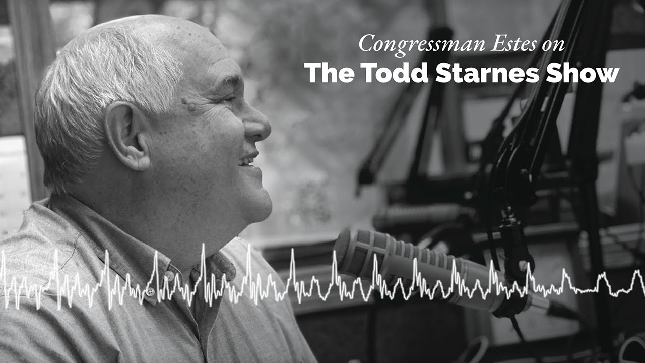 Estes on Todd Starnes: House Republicans Voted to Fund the Government Over a Month and a Half Ago