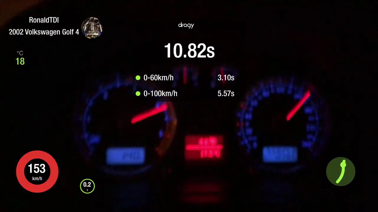 Golf mk4 1.9 PD TDi 300HP GTB2260VK Turbo/HF100 nozzles/Veicomer 272 cam 0-220 km/h Dragy box