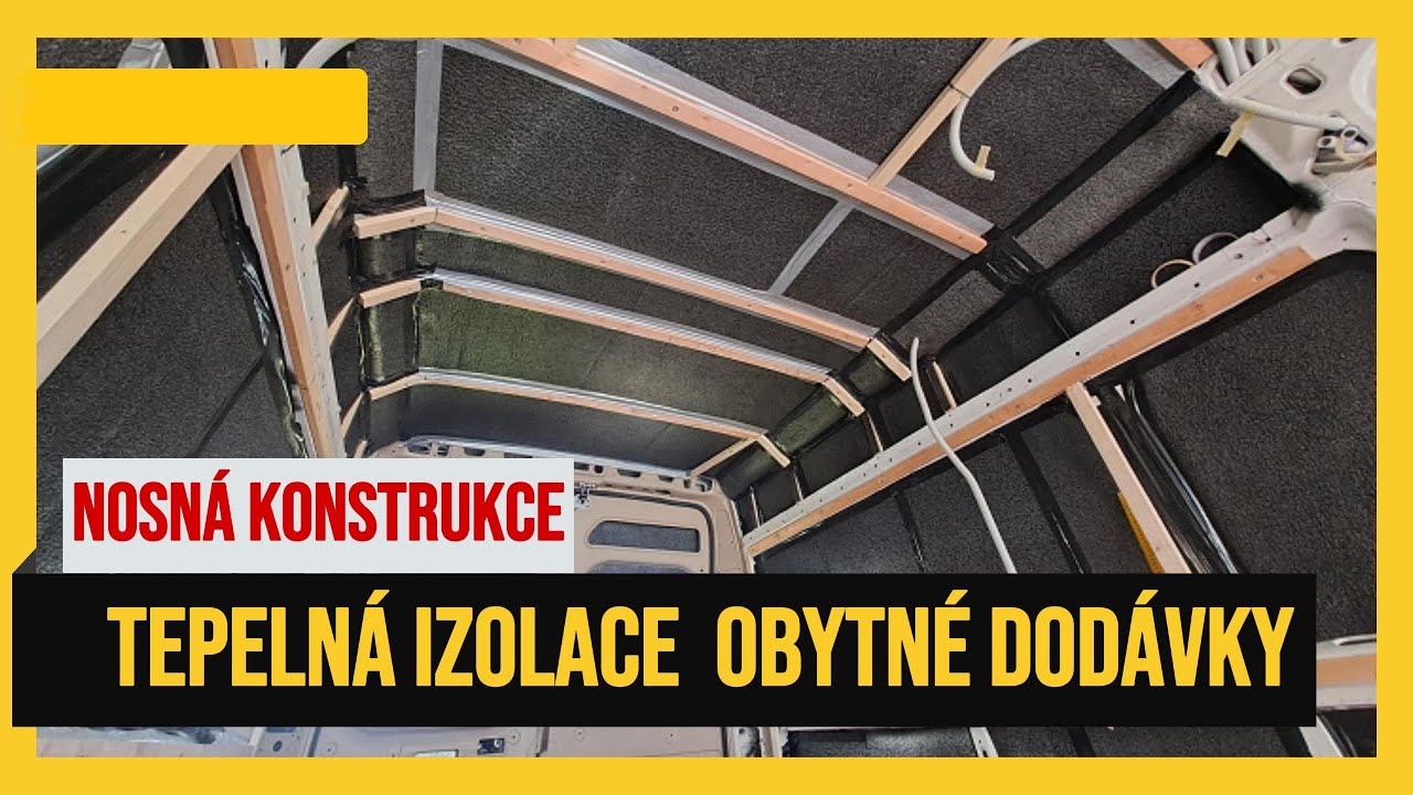 Nejlevnější 🔥tepelná🔥 izolace pro obytné dodávky🚐. Levněji 🫣 už to nejde⁉️