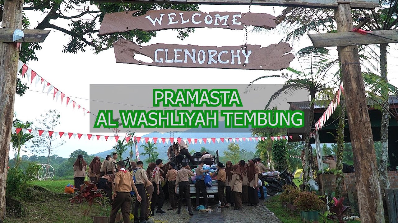 KEGIATAN PRAMUKA DI SIBOLANGIT - PRAMASTA AL WASHLIYAH TEMBUNG
