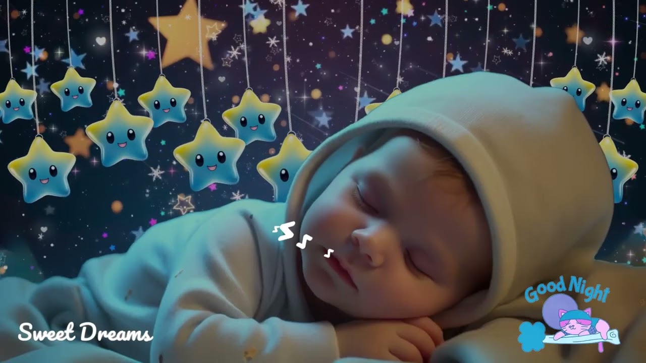Sleep Instantly in 3 Minutes 💤 Baby Sleep Music 🌙 Beat Insomnia 🎶 Mozart & Brahms Lullabies