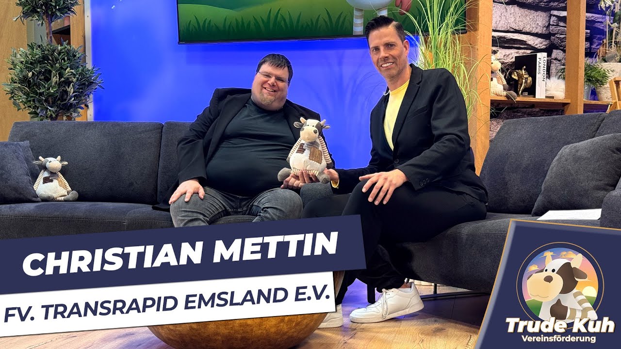Christian Mettin vom Förderverein Transrapid Emsland zu Gast bei „Trude Kuh“