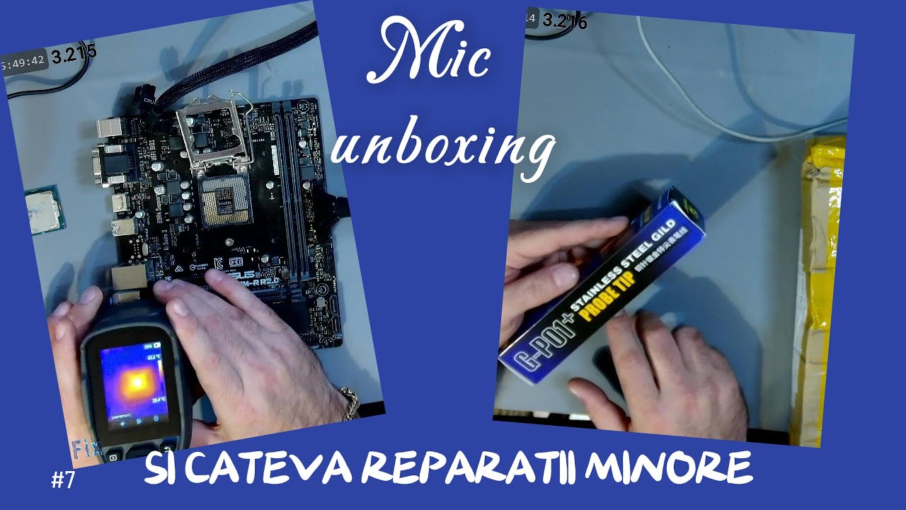Mic unboxing AliExpress si cateva maruntisuri la reparat