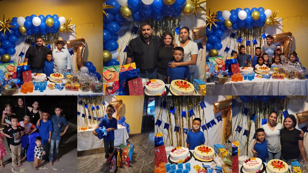 🥳Fiesta de cumpleaños de mi hijo JR🎂🥳 #viralvideo #cumpleaños ##tendencia #familia #parati 