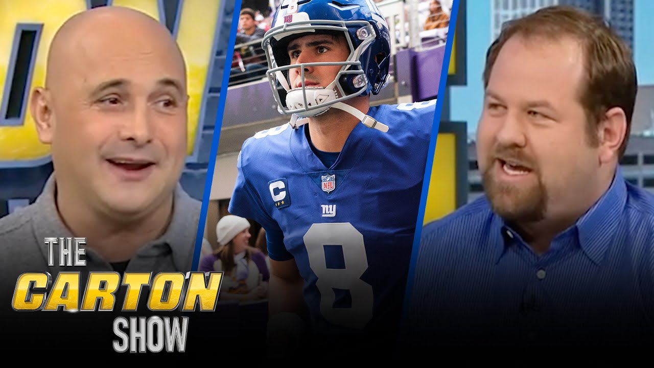 Daniel Jones receives 'MVP' chants after leading Giants to 1st playoff since 2016 | THE CARTON SHOW