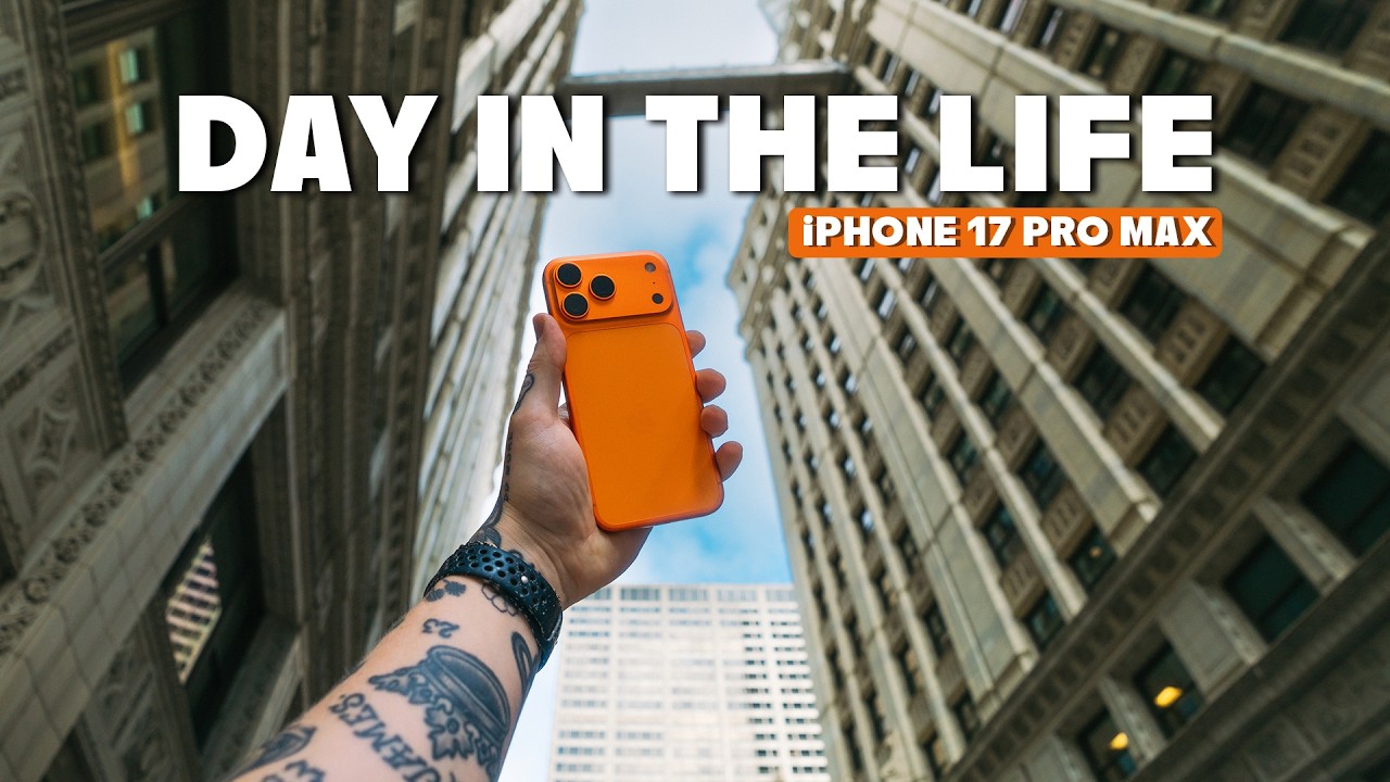 Обзор iPhone 17 Pro Max | Реальный день из жизни создателя контента
