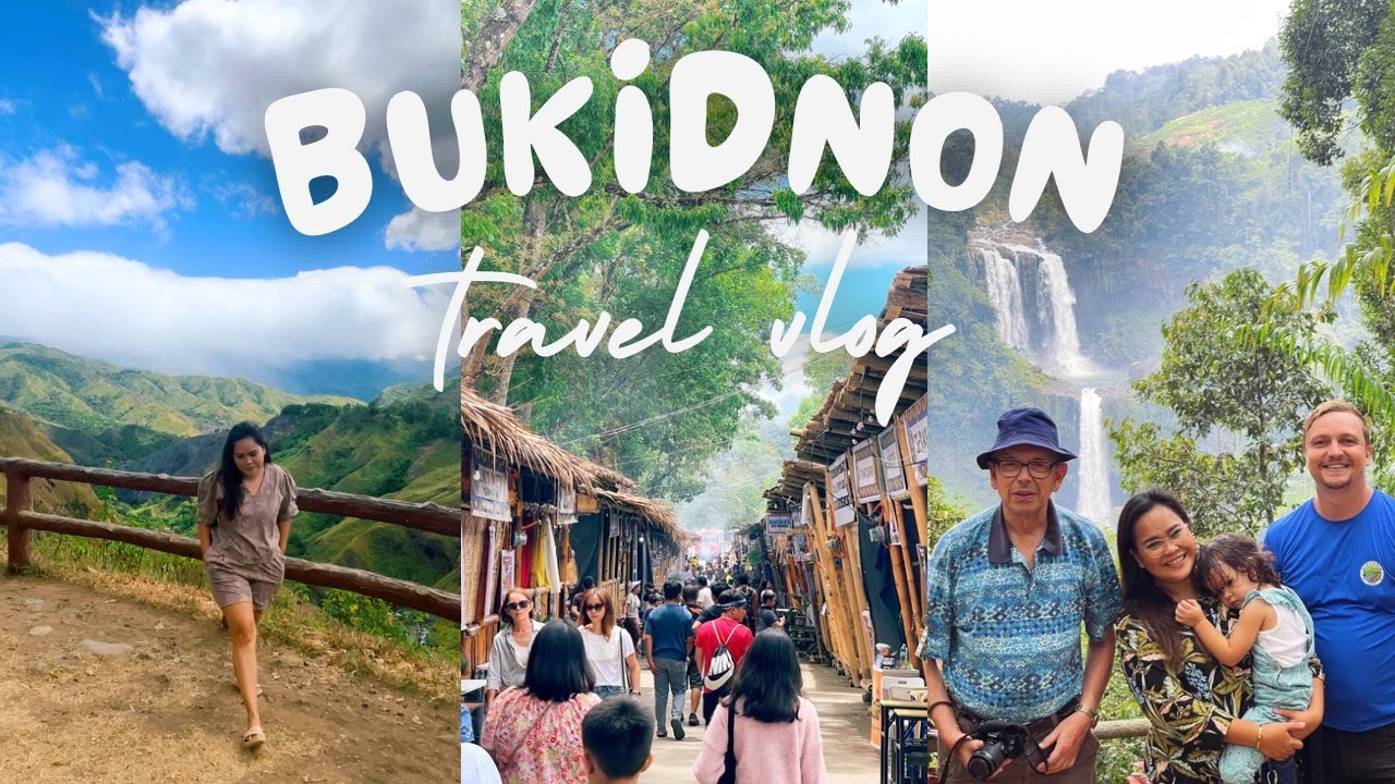 EXPLORING BUKIDNON: Family joins Kaamulan Festival, visiting Limunsudan Falls  | Nhel Plummer