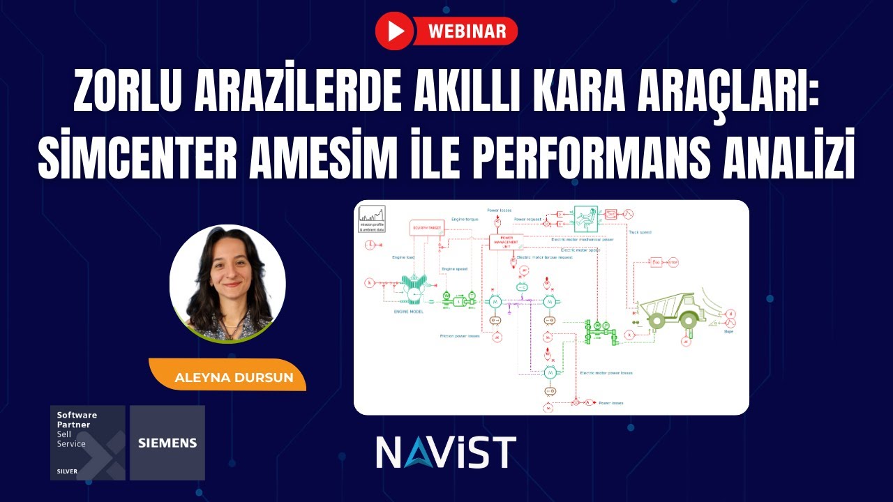 Webinar | Zorlu Arazilerde Akıllı Kara Araçları: Simcenter Amesim ile Performans Analizi | NAVİST