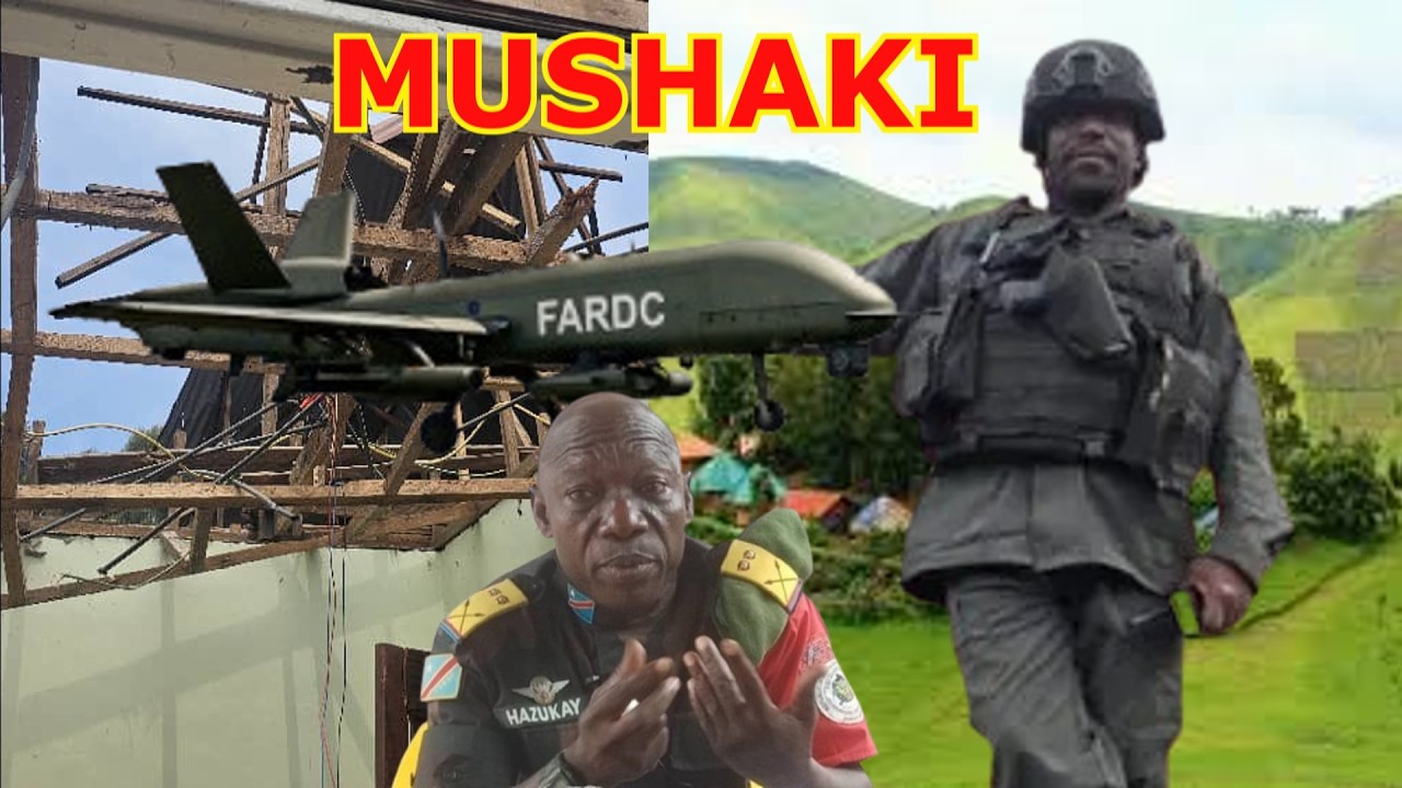 GEN GACERI WA M23 YAROKOTSE IGITERO CYA 4 CYA DRONE ZA RDC/ UKURI KU BUROZI NEVA AMAZE IMINSI ARWAYE