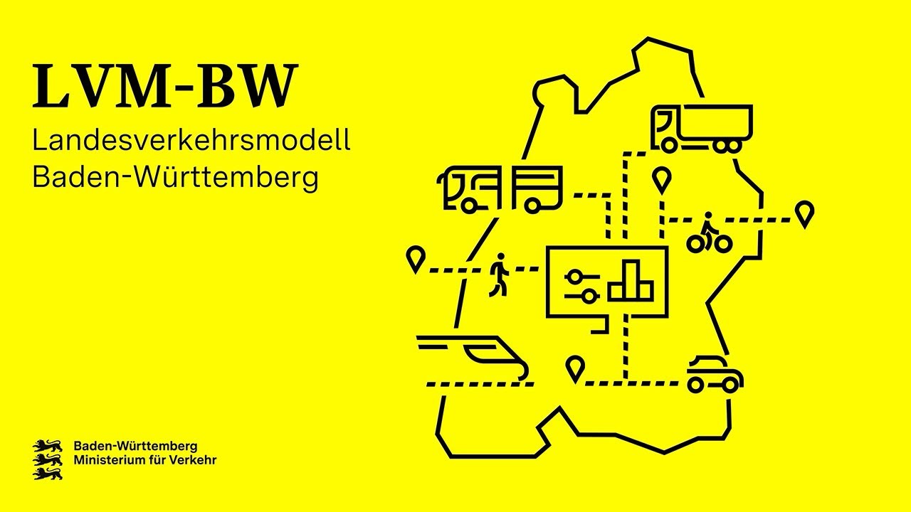 Was ist das Landesverkehrsmodell Baden-Württemberg?
