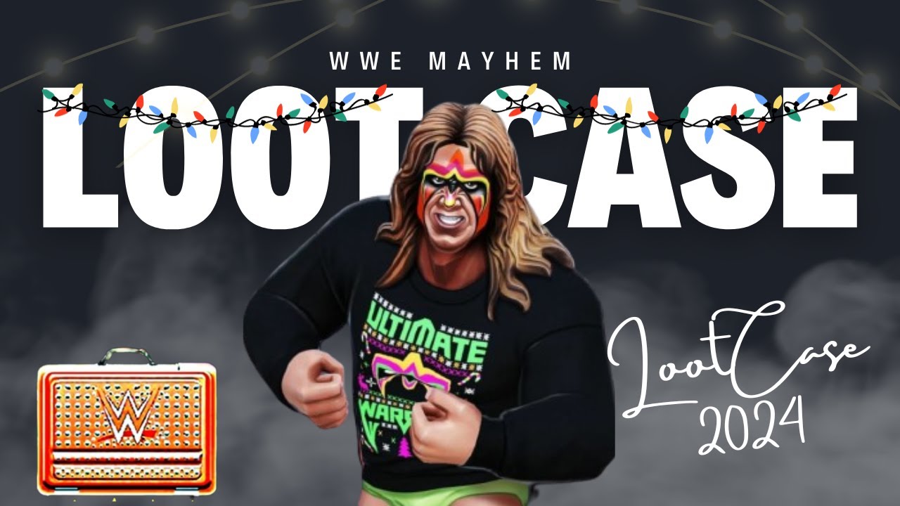 5 ⭐ Loot Case Opening ~ WWE MAYHEM |🌟 Welcoming 2024 With Two 5 Star Loot Case | Anthony Gamer YT