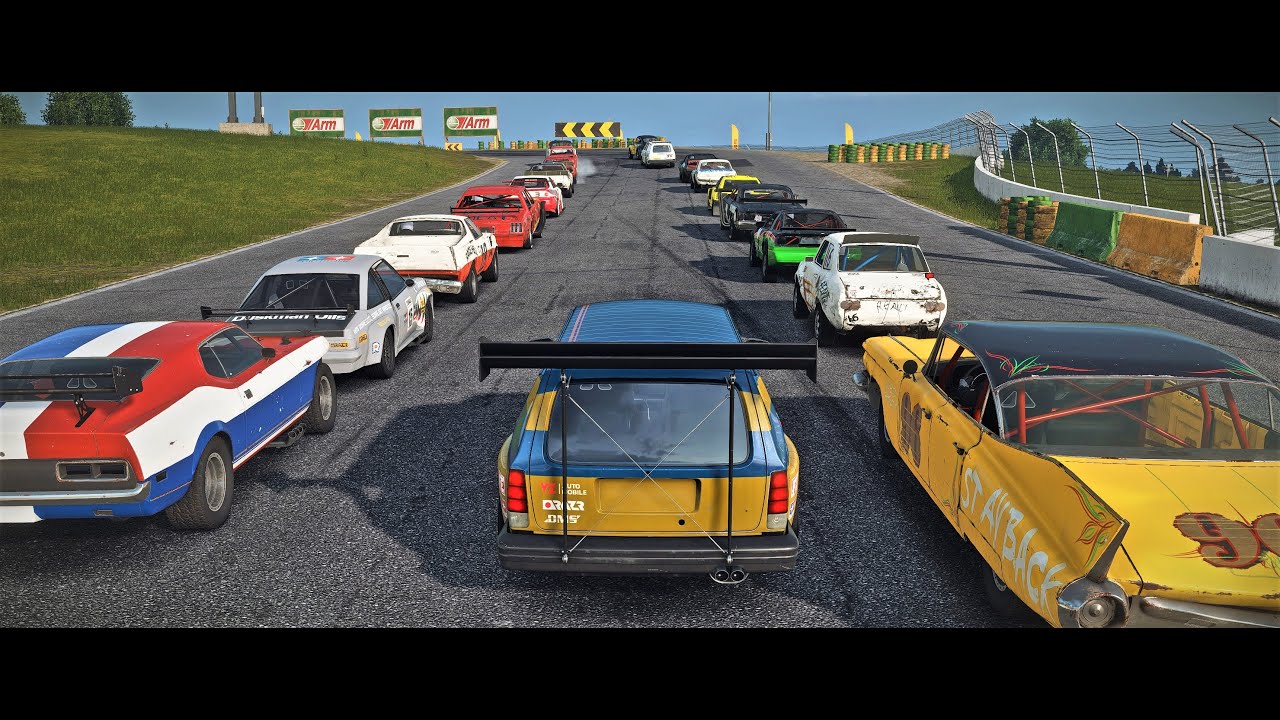 Full Race | OP Hammerhead RS | Race At Eagles Peak Motorpark | Wreckfest | Driving Like A Noob #1