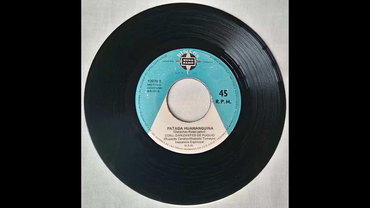 Conjunto Danzantes de Puquio: Caramoza del Despacho - Patada Huamanguina (45 RPM)