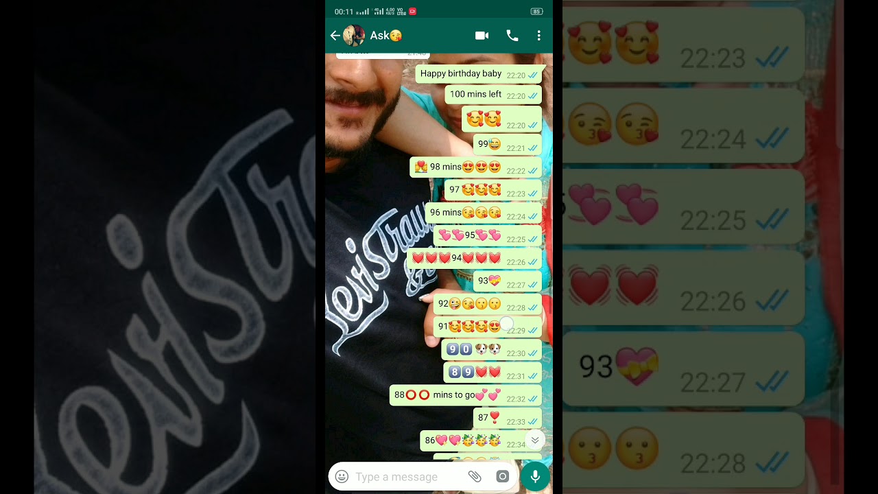 Long distance relationship birthday wishes || One more years with thousands of KMs far