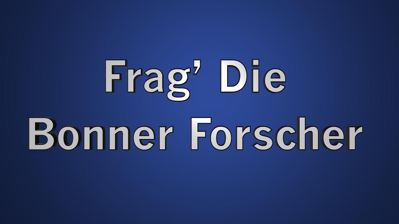 Hennen, Eier, Zahlendreher? Frag' die Bonner Forscher #1