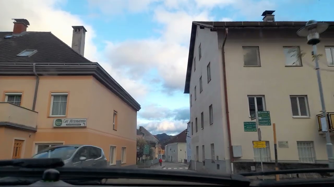 Autofahrt, Mautern, Obersteiermark, Austria