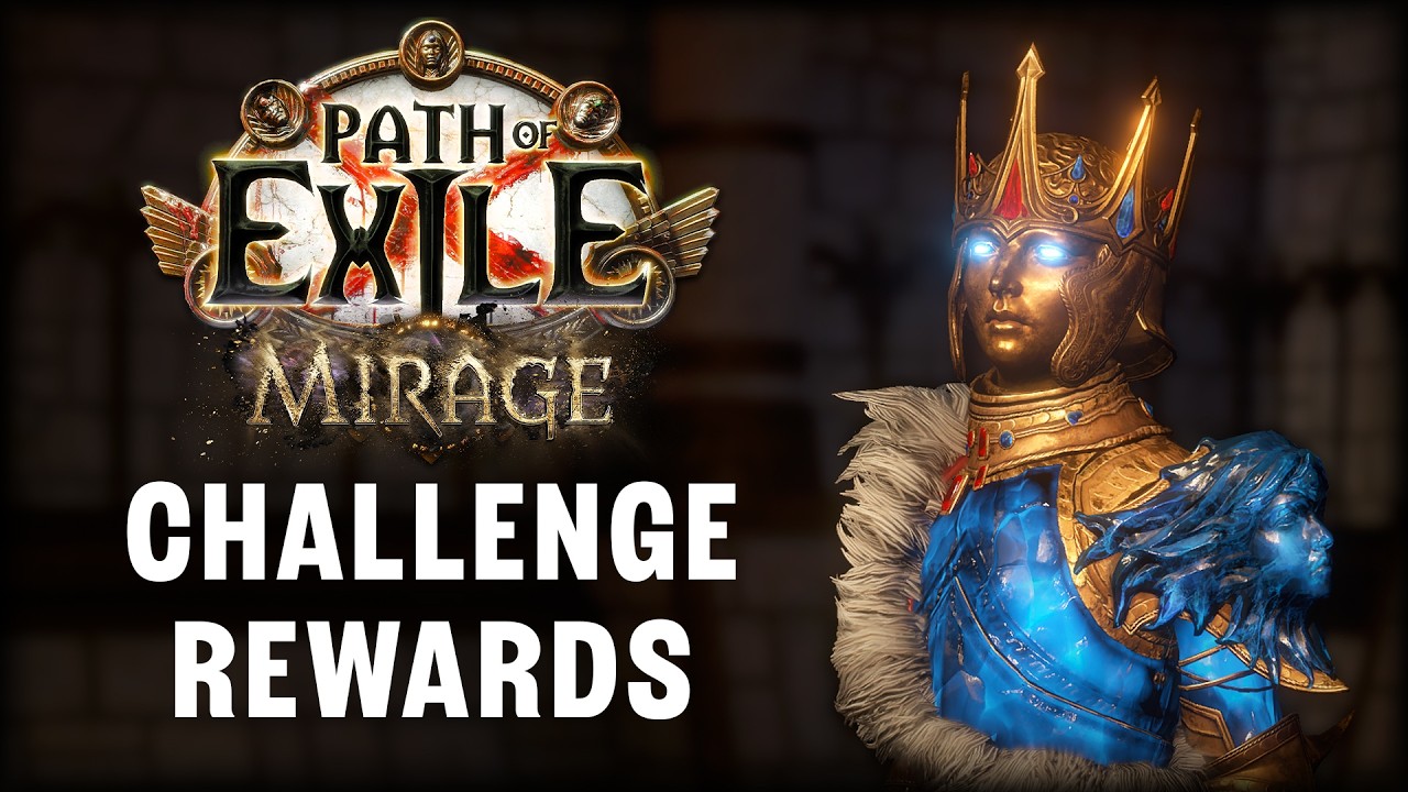 Path of Exile: Mirage Challenge Rewards