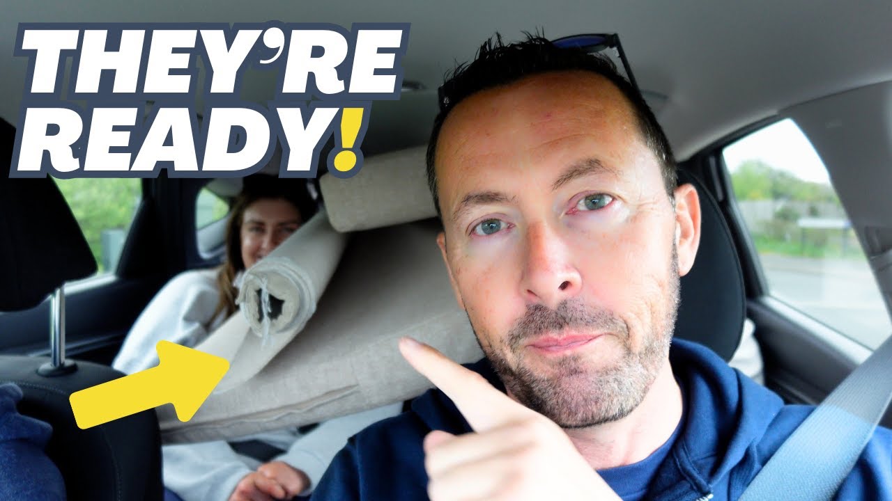 We changed our CAMPERVAN Sofa to This  | Van Life