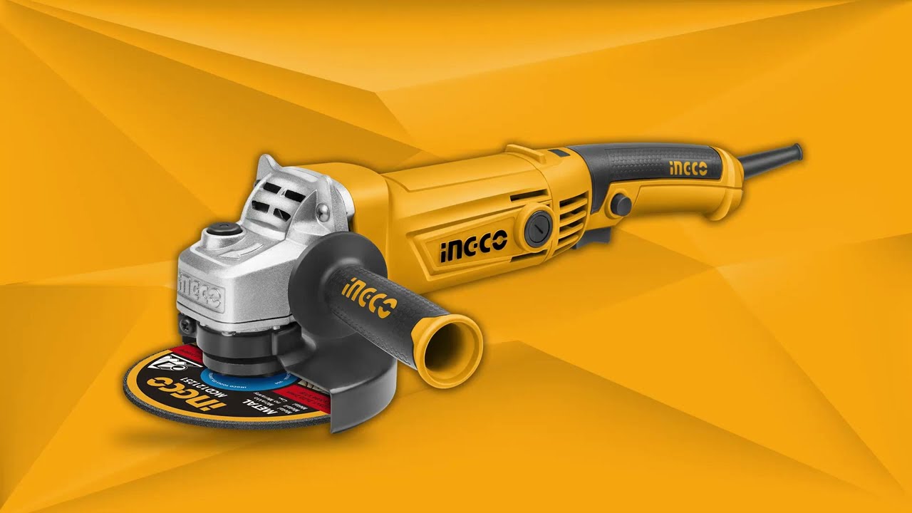 INGCO AG10108 1010W 125mm Angle Grinder