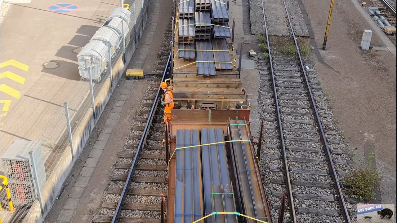 Arcelor-Mittal steel on the go - Man at work